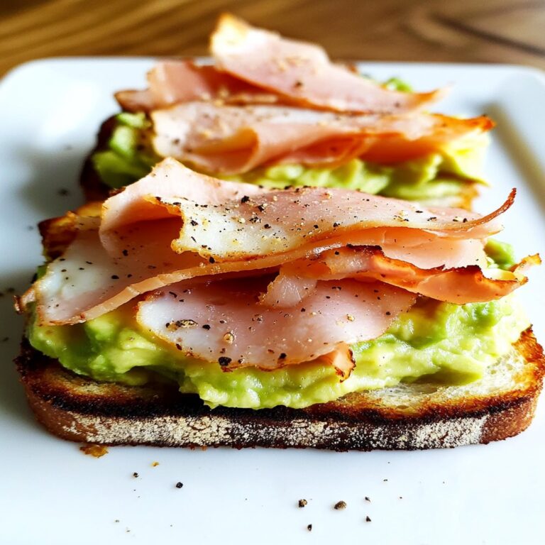 Avocado Turkey and Egg Toasts Recipe
