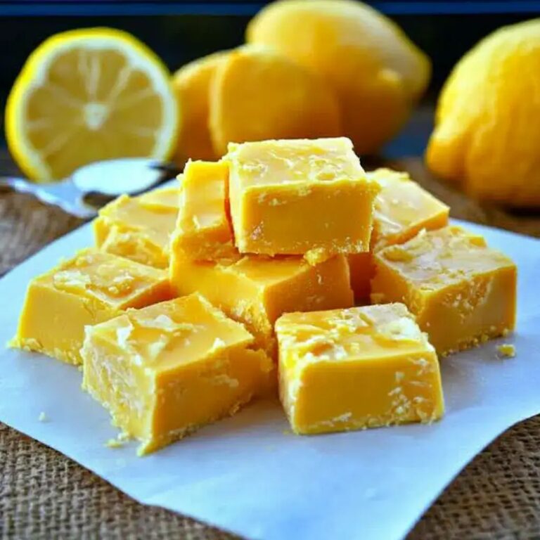 Meyer Lemon Fudge Recipe