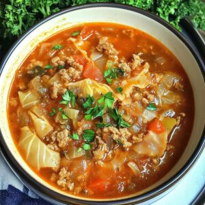 Comforting Cabbage Soup Recipe