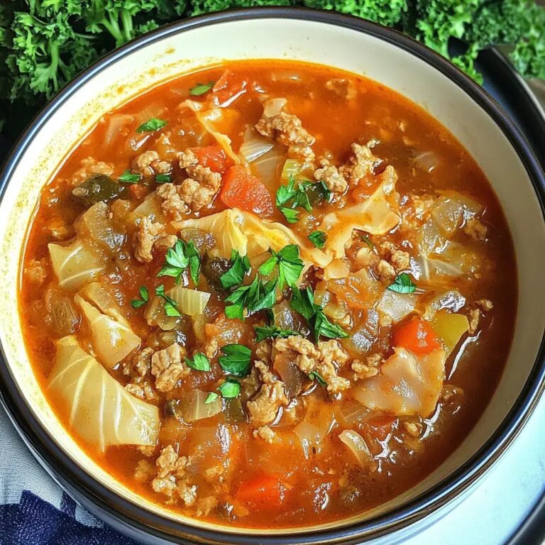 Comforting Cabbage Soup Recipe