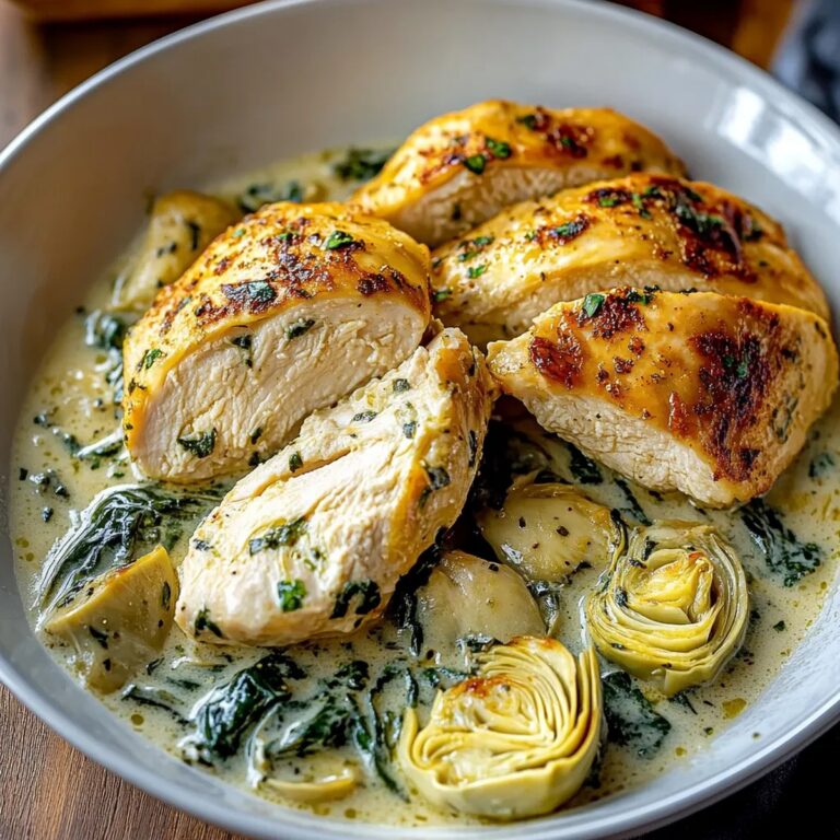 Spinach Artichoke Chicken Recipe