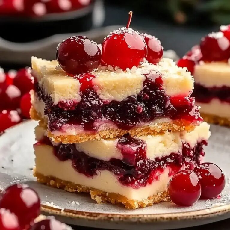 Cherry Cheesecake Bars Recipe