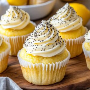 Lemon Poppy Cupcakes Recipe
