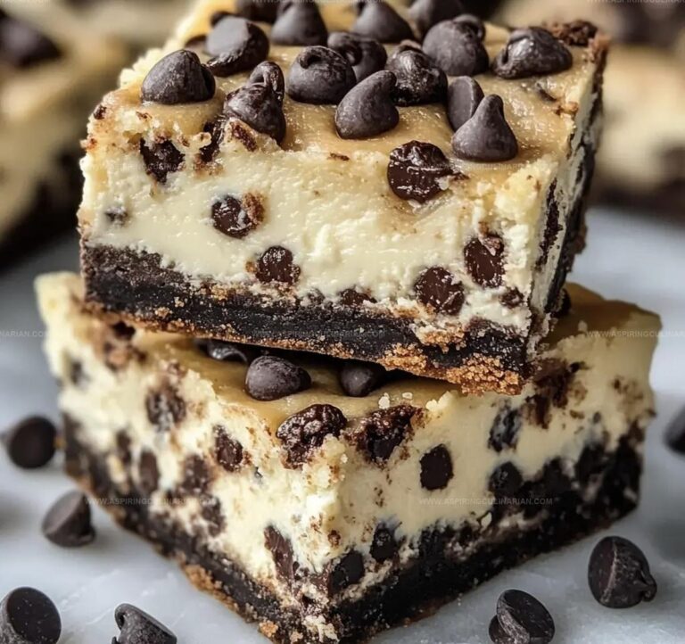 Chocolate Chip Cheesecake Bars Recipe