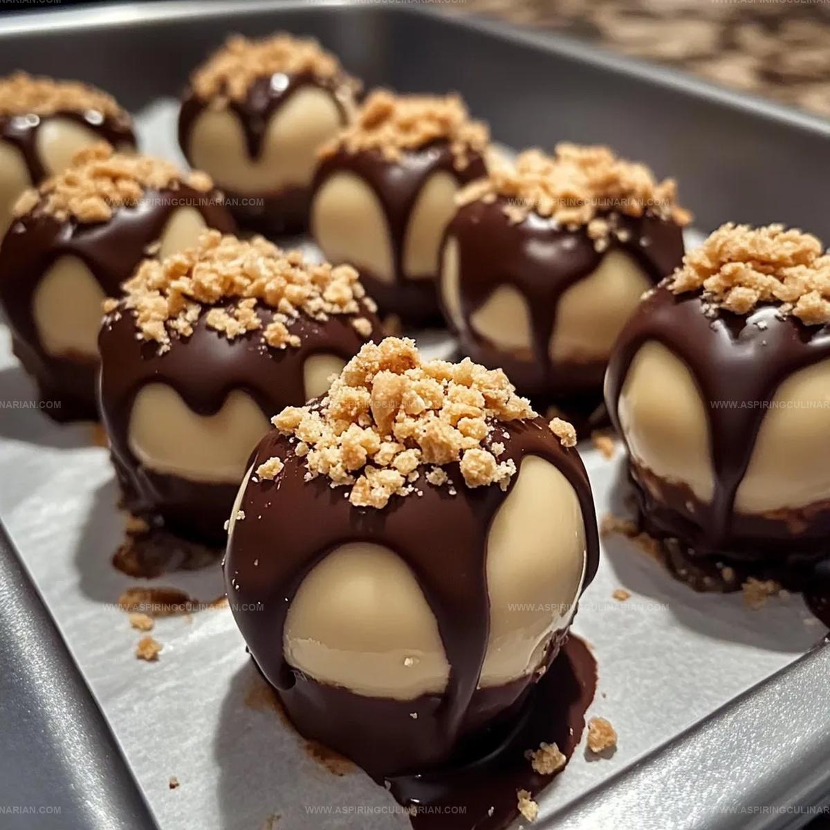 No Bake Peanut Butter Cheesecake Balls Recipe