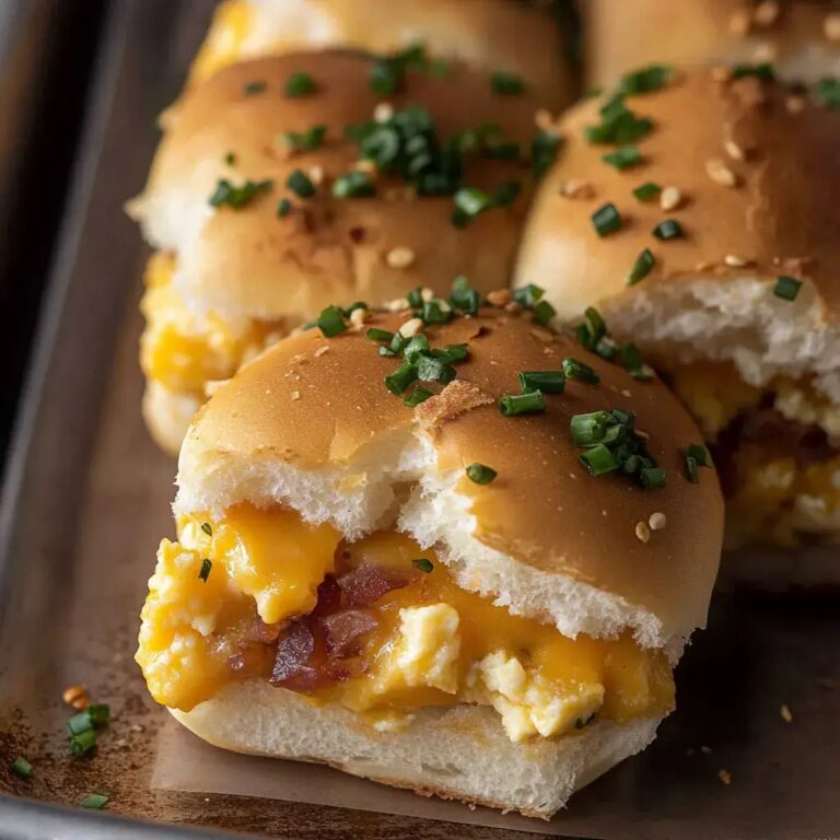 Hawaiian Roll Breakfast Sliders Recipe
