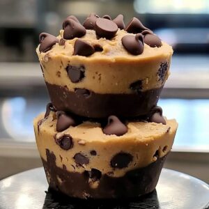 Peanut Butter Chocolate Chip Cookie Cups Recipe