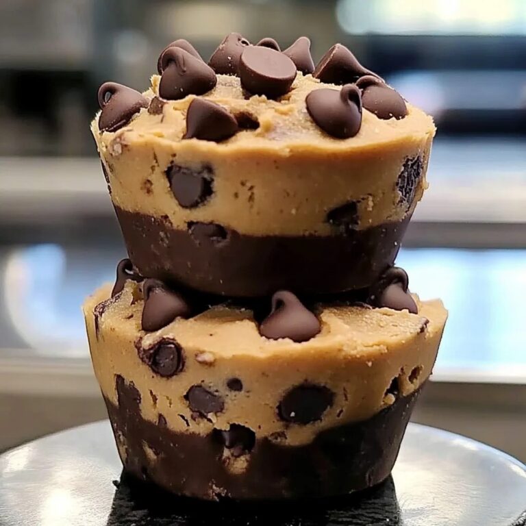 Peanut Butter Chocolate Chip Cookie Cups Recipe