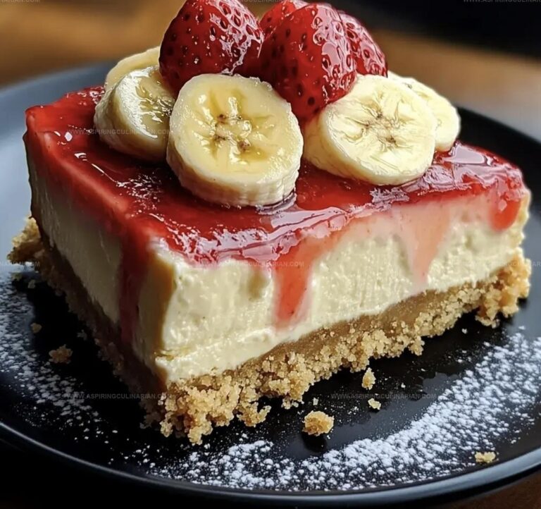 Banana Pudding Strawberry Cheesecake Recipe