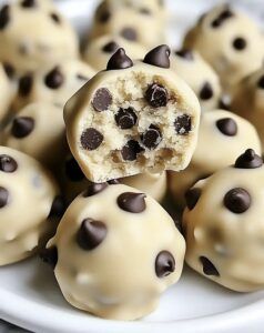 Chocolate Chip Cookie Dough Truffles Recipe