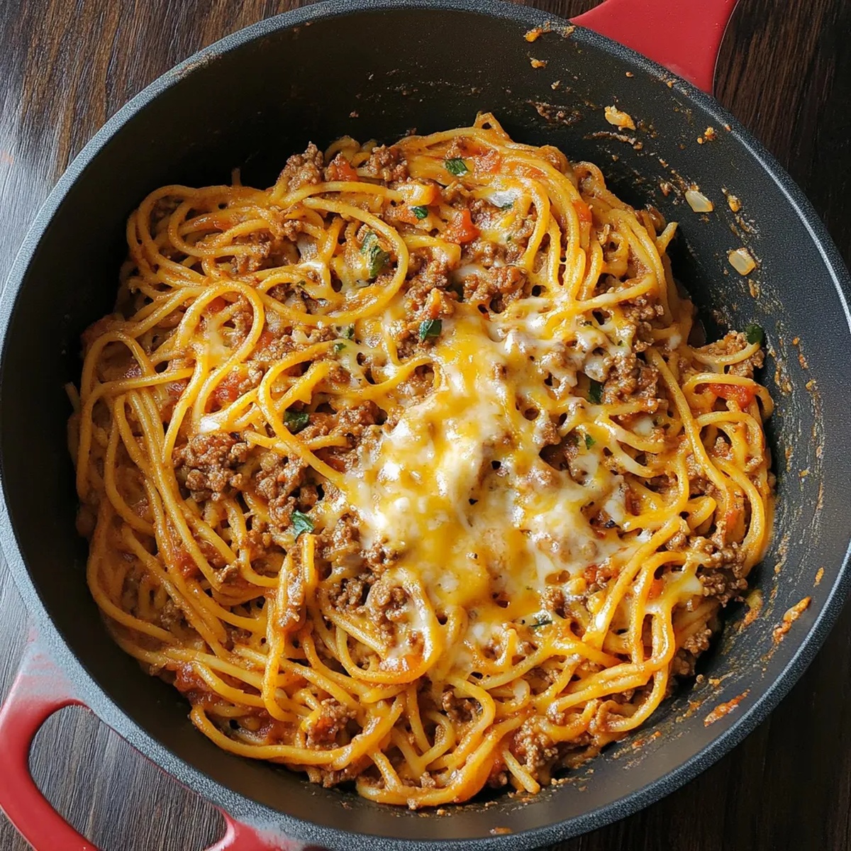One Pot Taco Spaghetti Recipe