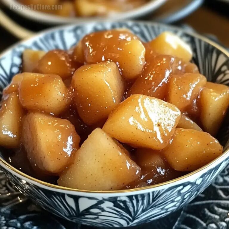 Slow Cooker Cracker Barrel Fried Apples Recipe