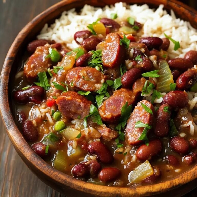 Authentic Cajun Red Beans and Rice Recipe