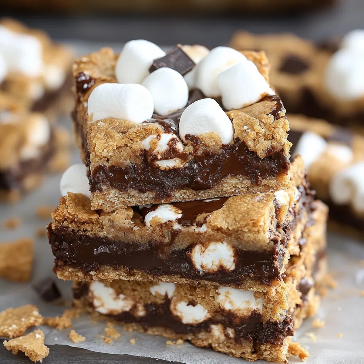 Smores Seven Layer Bars Recipe