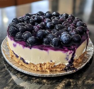 Easy Blueberry Cheesecake Recipe