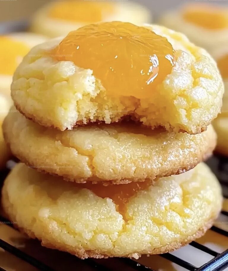 Soft Citrusy Orange Cookies Recipe