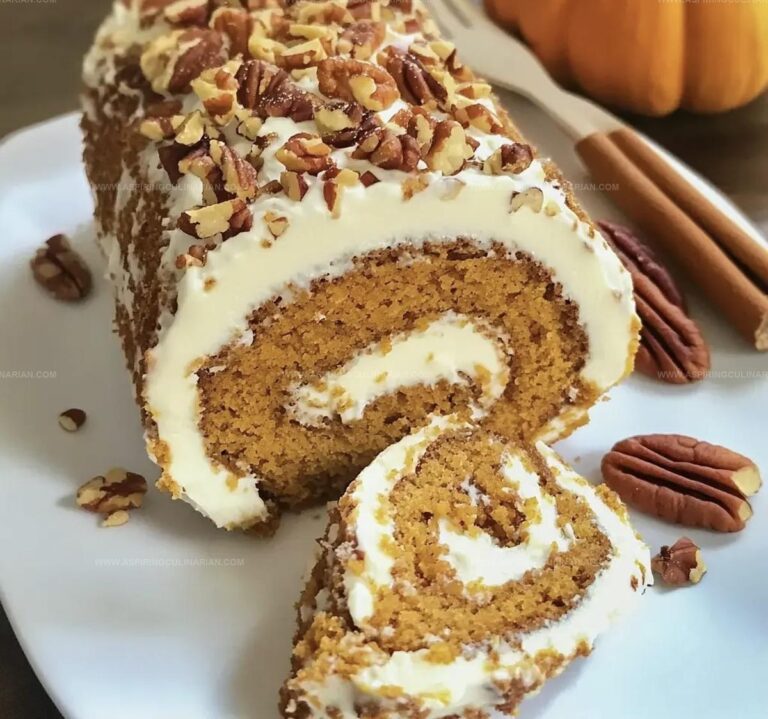 Pumpkin Roll With Cream Cheese Filling Recipe