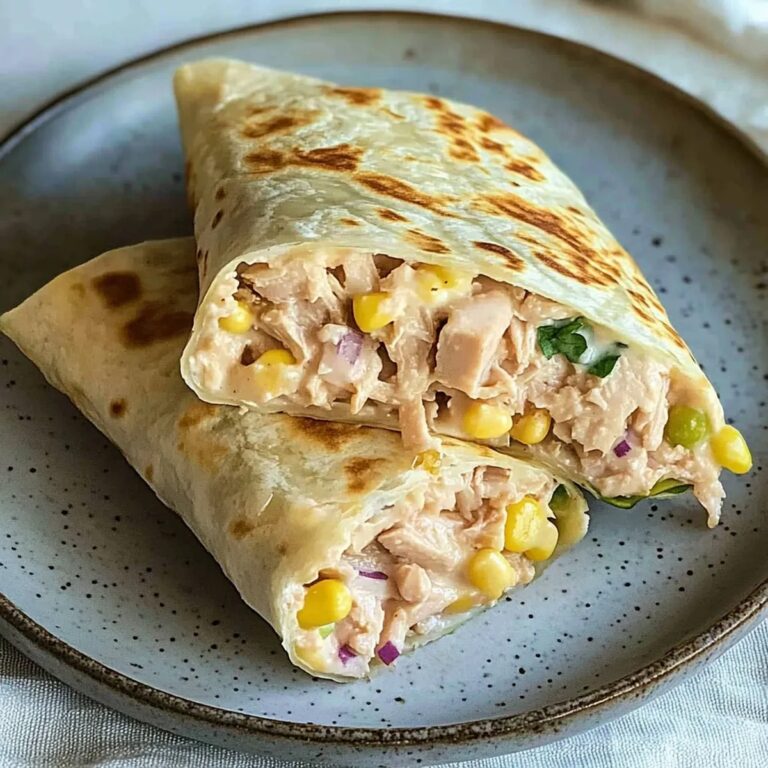 Tuna Melt Wrap Recipe