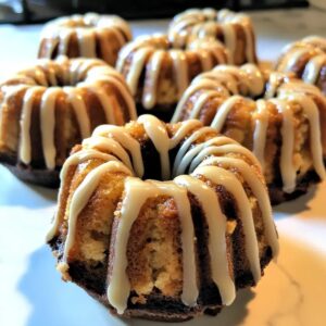 Vanilla Toffee Bundt Cakes Recipe