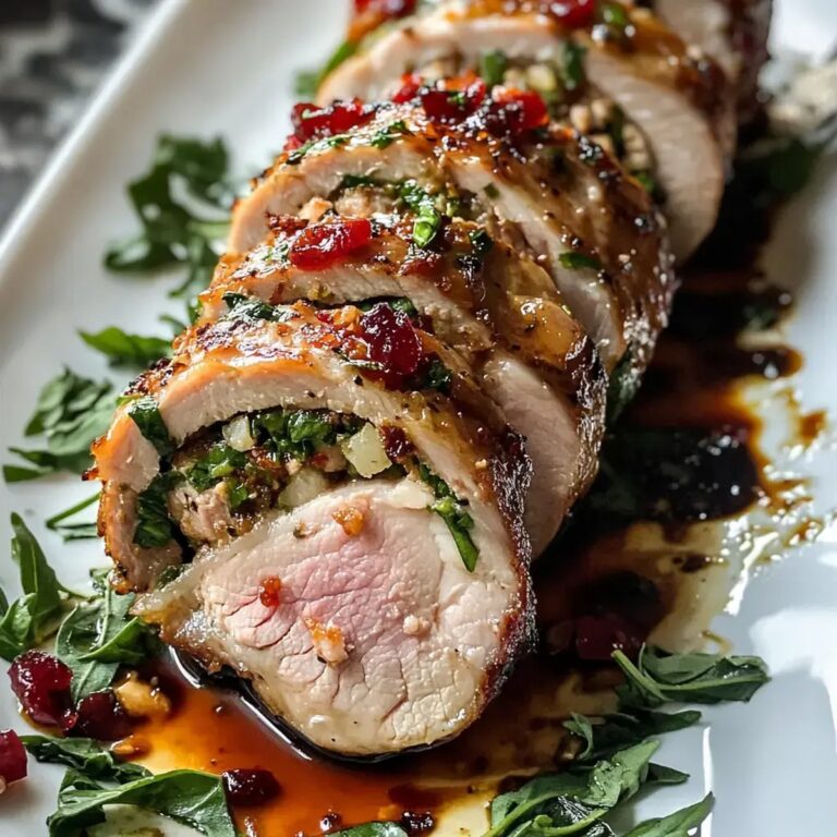 Stuffed Pork Tenderloin Recipe
