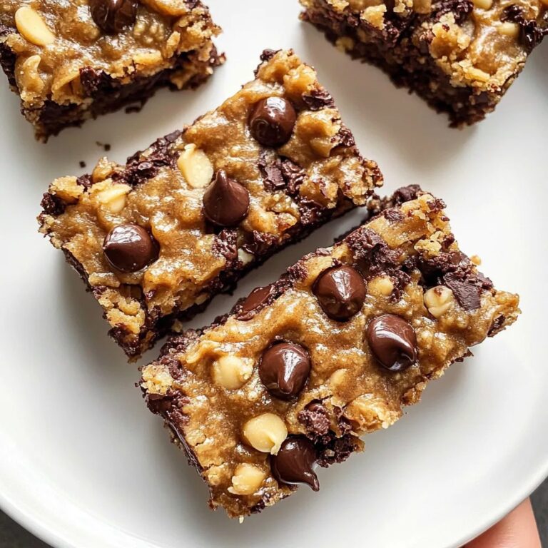 Peanut Butter Banana Bars Recipe