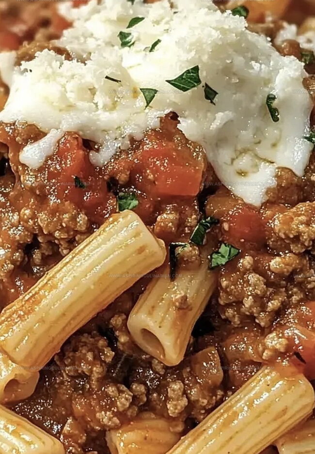 Cooking Homemade Beefaroni - Instructions for a Cozy Meal