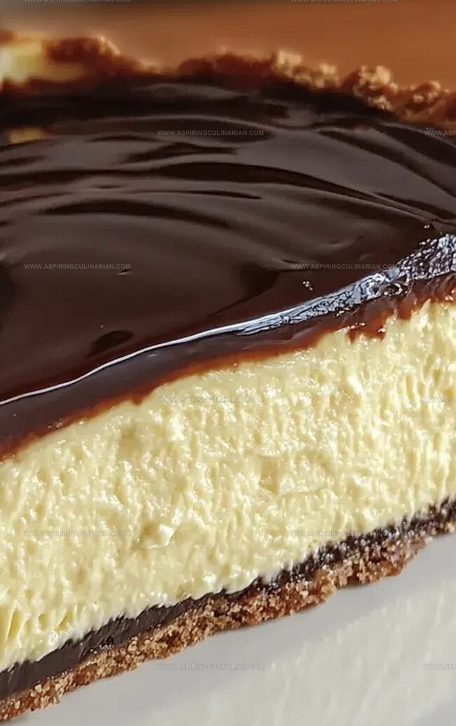 Boston Cream Pie Cheesecake: Dessert Royalty
