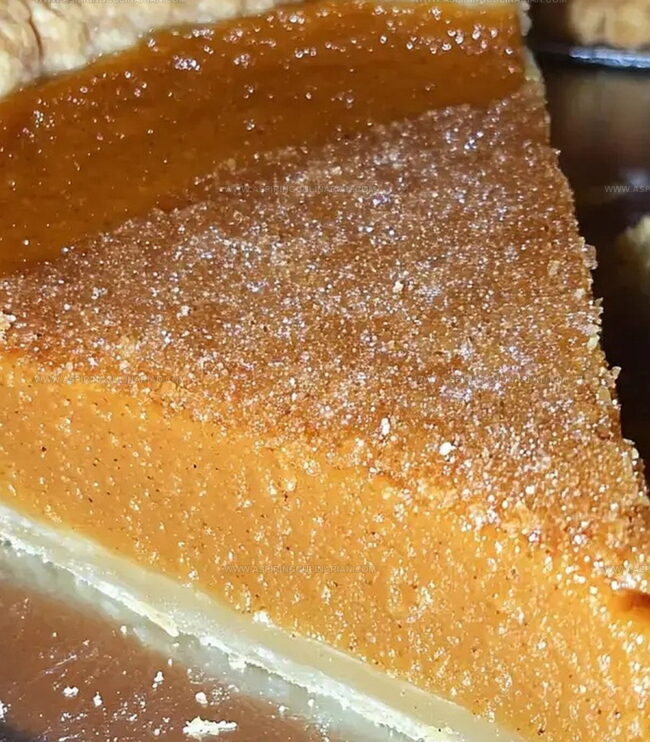 Serving Buttermilk Sweet Potato Pie