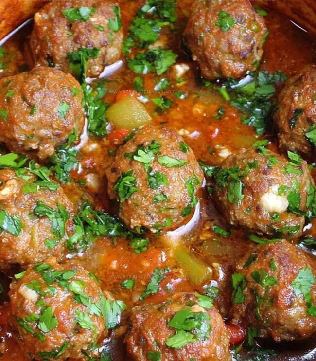 Moroccan Meatballs and Eggs New Variations