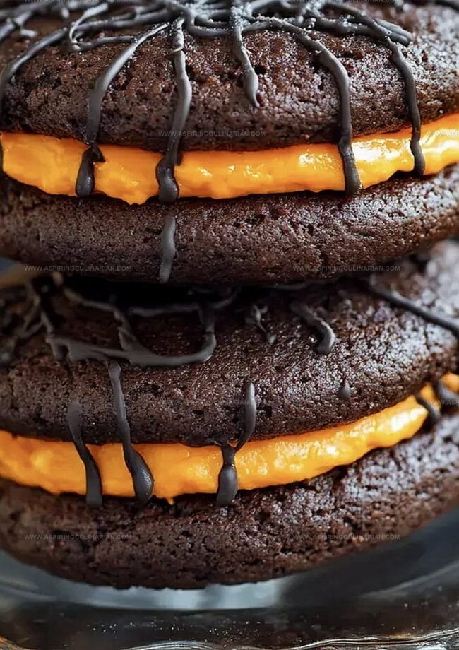 Halloween Whoopie Pies: Creamy Monster Bites