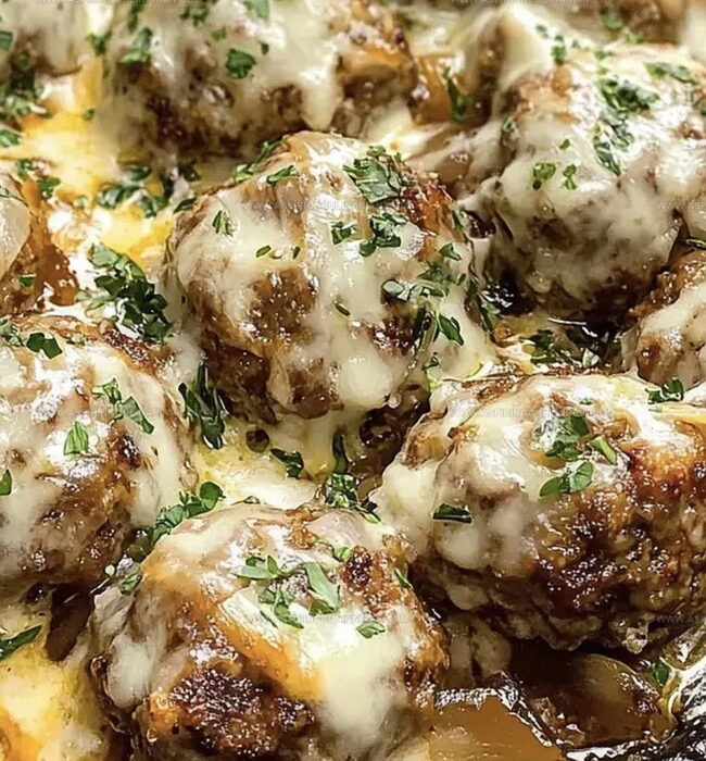 Kitchen Secrets for Juicy French Onion Meatballs