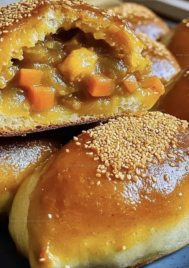 Vegan Japanese Curry Bread Buns: Soft, Spiced, Flavorful
