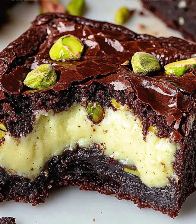 Flavor Variations for Pistachio Brownies