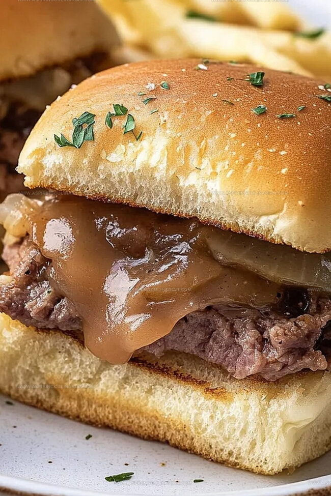 French Dip Sliders Creative Variations