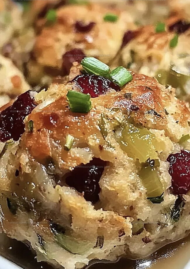 Festive Stuffing Balls: What Makes Them Shine