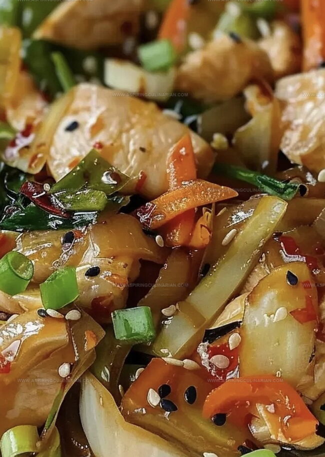 Cooking Spicy Chicken Stir-Fry at Home