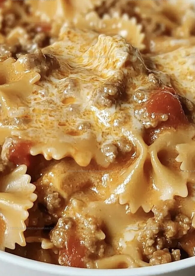 Creamy Velveeta Beef & Bowtie Pasta: Why It’s Irresistible