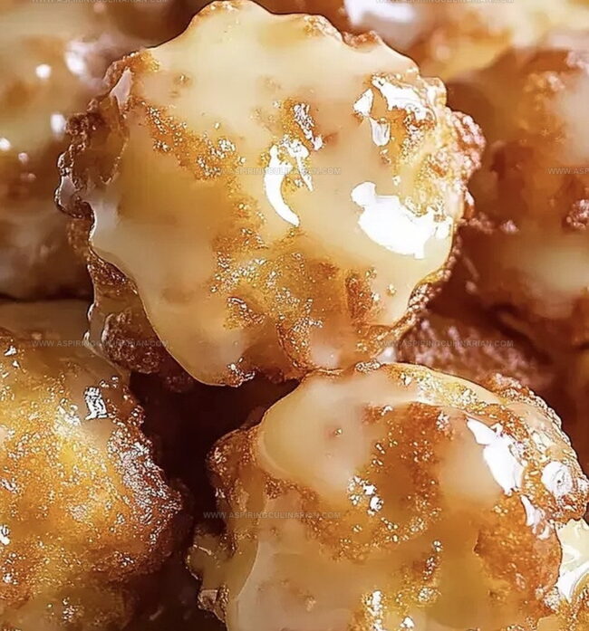 Making Apple Fritter Bites