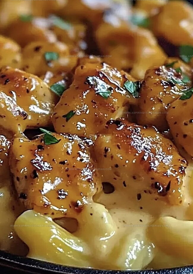 Honey Pepper Chicken Mac: Sweet & Spicy Comfort