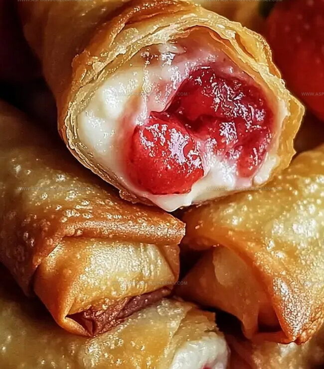 Serving Ideas for Cheesecake Eggroll Bites