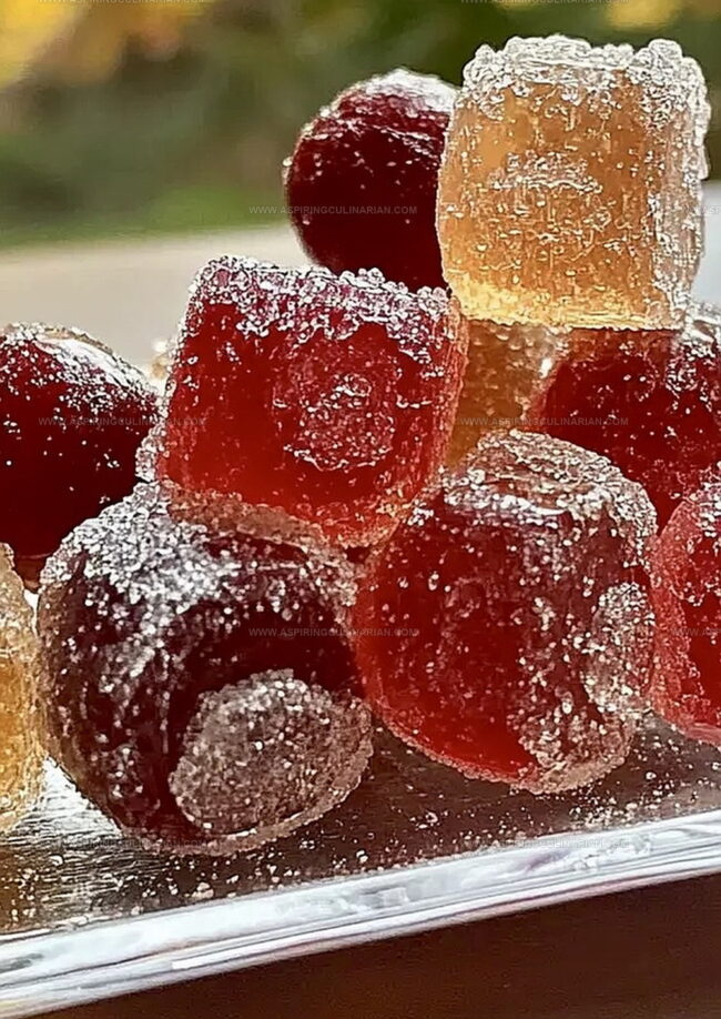 Orange Vanilla Candied Cranberries: Sweet Citrus Magic