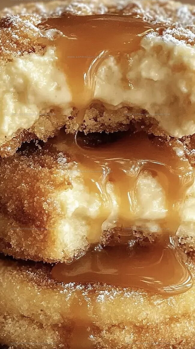 Churro Cheesecake Dream Cookies: Cinnamon Heaven