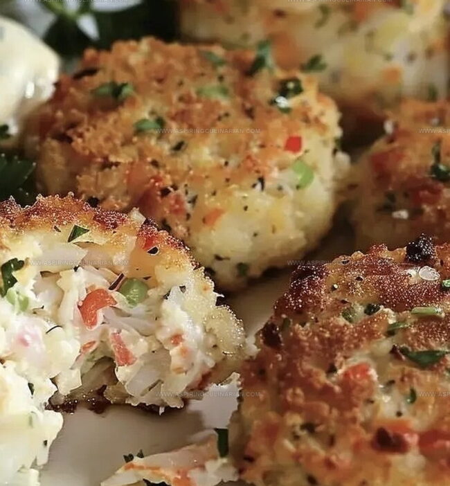 Cooking Crispy Crab and Shrimp Cakes at Home