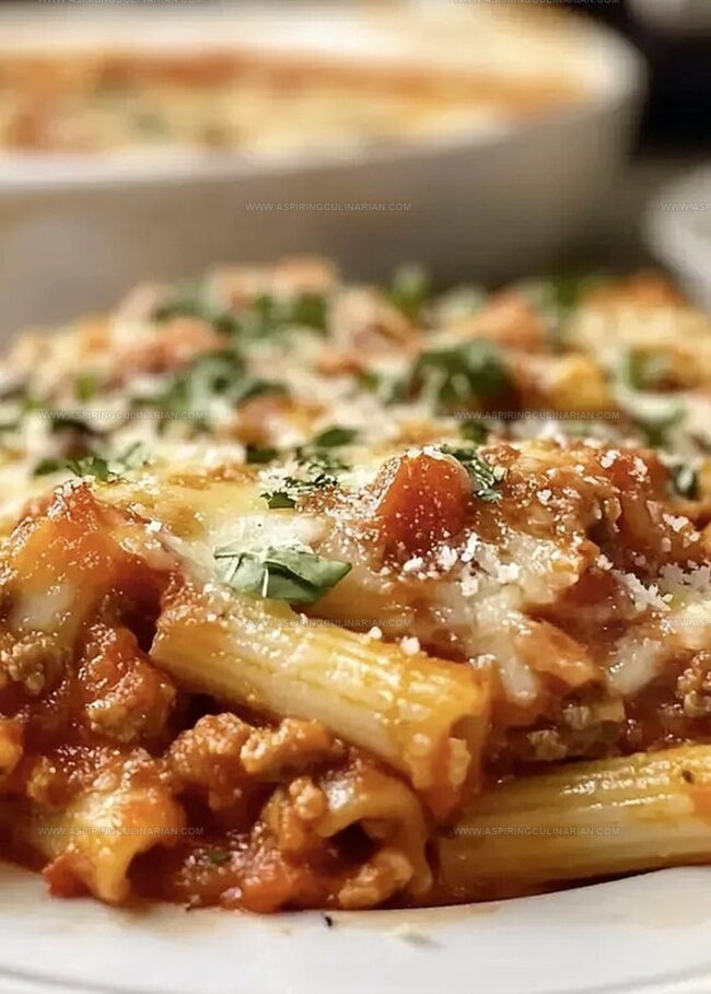 Standout Qualities of Baked Ziti with Sausage & Ricotta