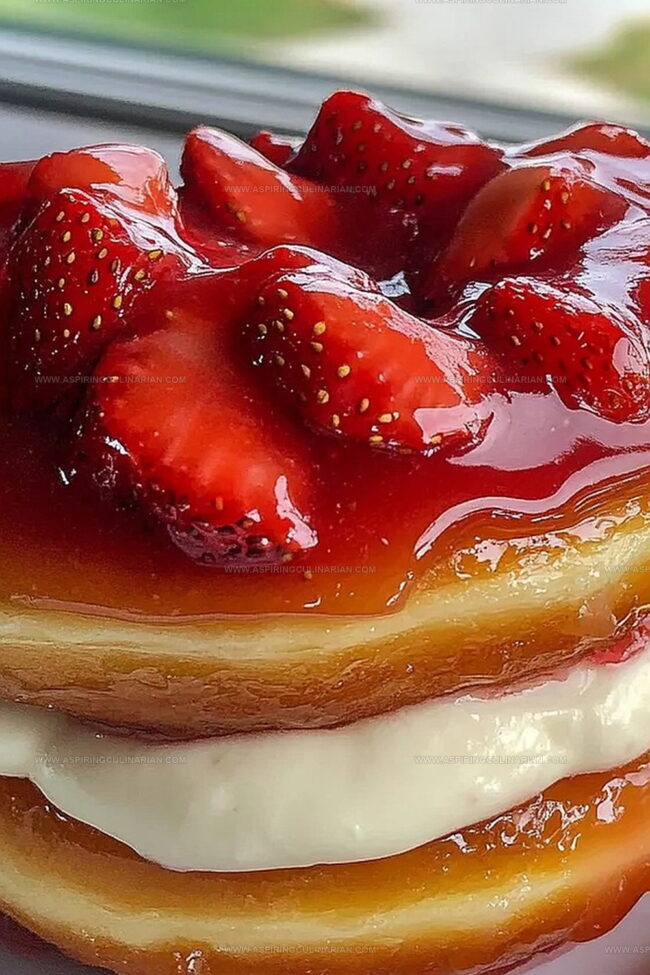 Top Tips for Strawberry Cheesecake Doughnut Burger