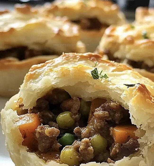 Tips for Flaky Mini Shepherd’s Pot Pie Crusts