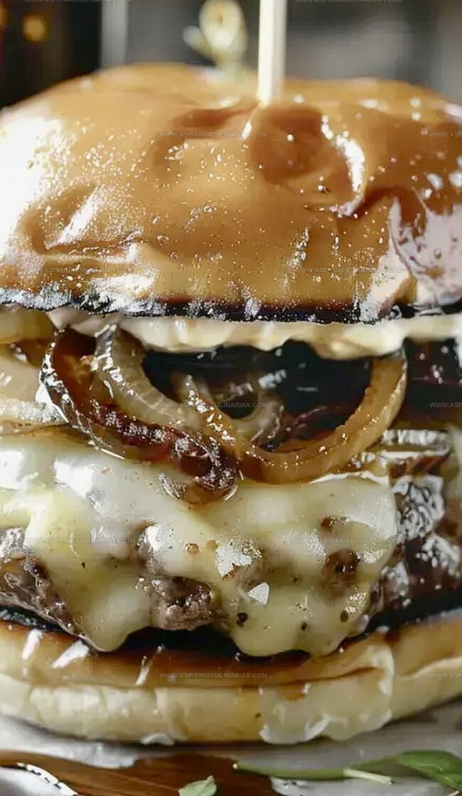 Top Qualities of Gourmet French Onion Soup Burgers