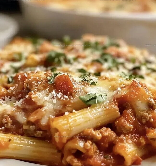 Baked Ziti Cooking Steps for Cheesy Results