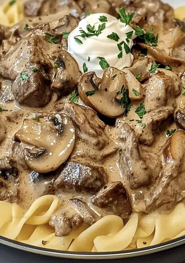 Beef Mushroom Stroganoff Top Qualities