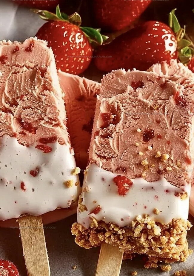 Reasons to Try Strawberry Shortcake Ice Cream Bars